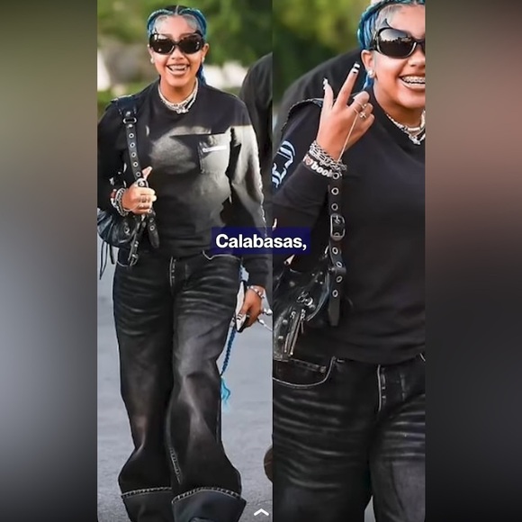 Vintage Y2K Black Grommet Lace Up Purse Shoulder Bag - Picture 5 of 11